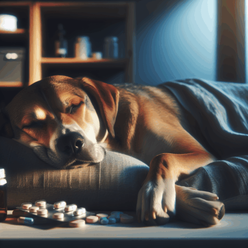 como duerme un perro con dolor