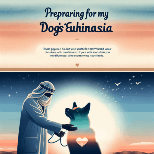 como prepararse para la eutanasia de mi perro