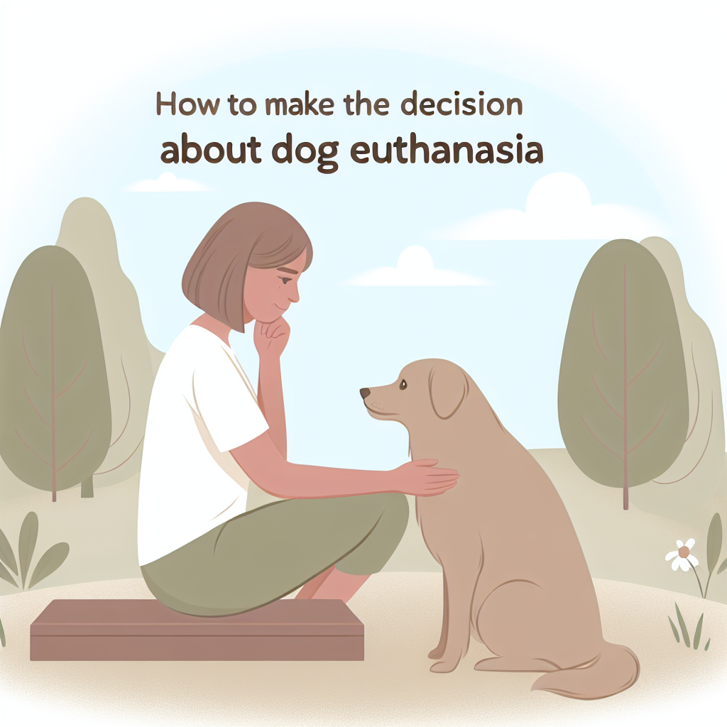 como tomar decidir eutanasia perro