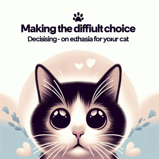decidir eutanasia gato