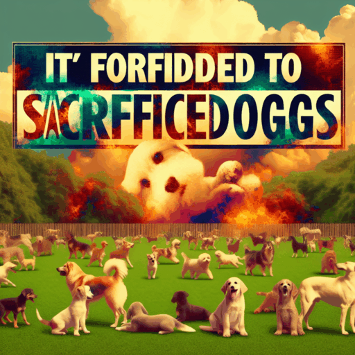 esta prohibido sacrificar perros