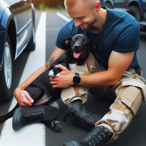 este perro lo estan aguantando sin sacrificar porque