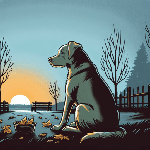 los perros saben que van a morir