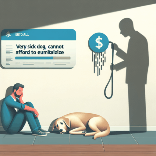 perro muy enfermo para sacrificar no tengo dinero